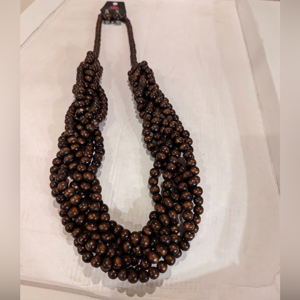 Wooden Necklace set